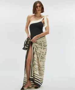 Best Badpak Azine | Black creme white | DAMES Zwemkleding|Zwemkleding