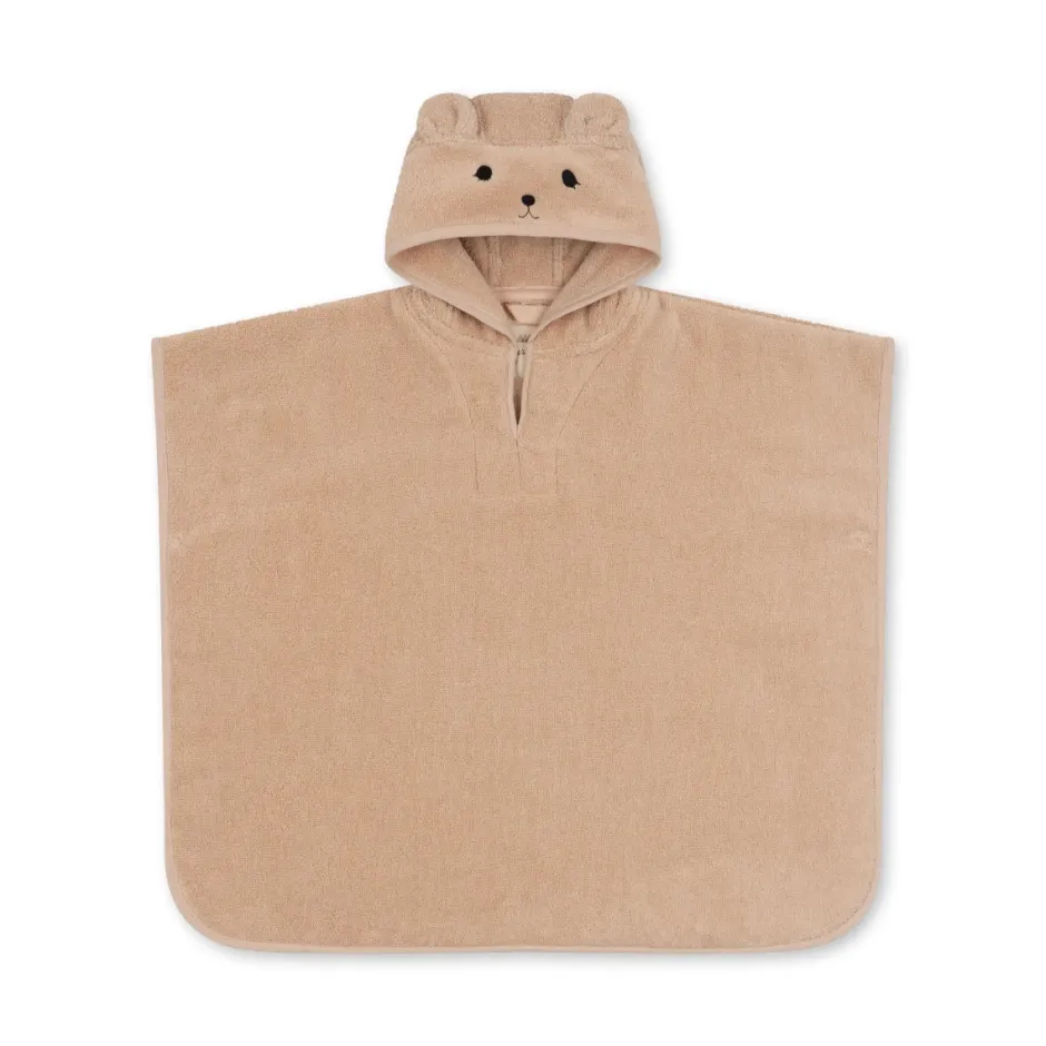 Badponcho Terry | Smoke gray | Badjassen