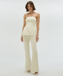 New Bandeautop Ivy | Light ecru | DAMES Co-ords|Tops