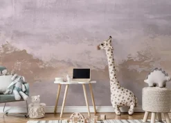 Online Behang Abstract | Roze Behang