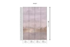 Online Behang Abstract | Roze Behang