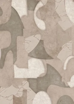 Hot Behang Abstract Dreams | Beige Behang