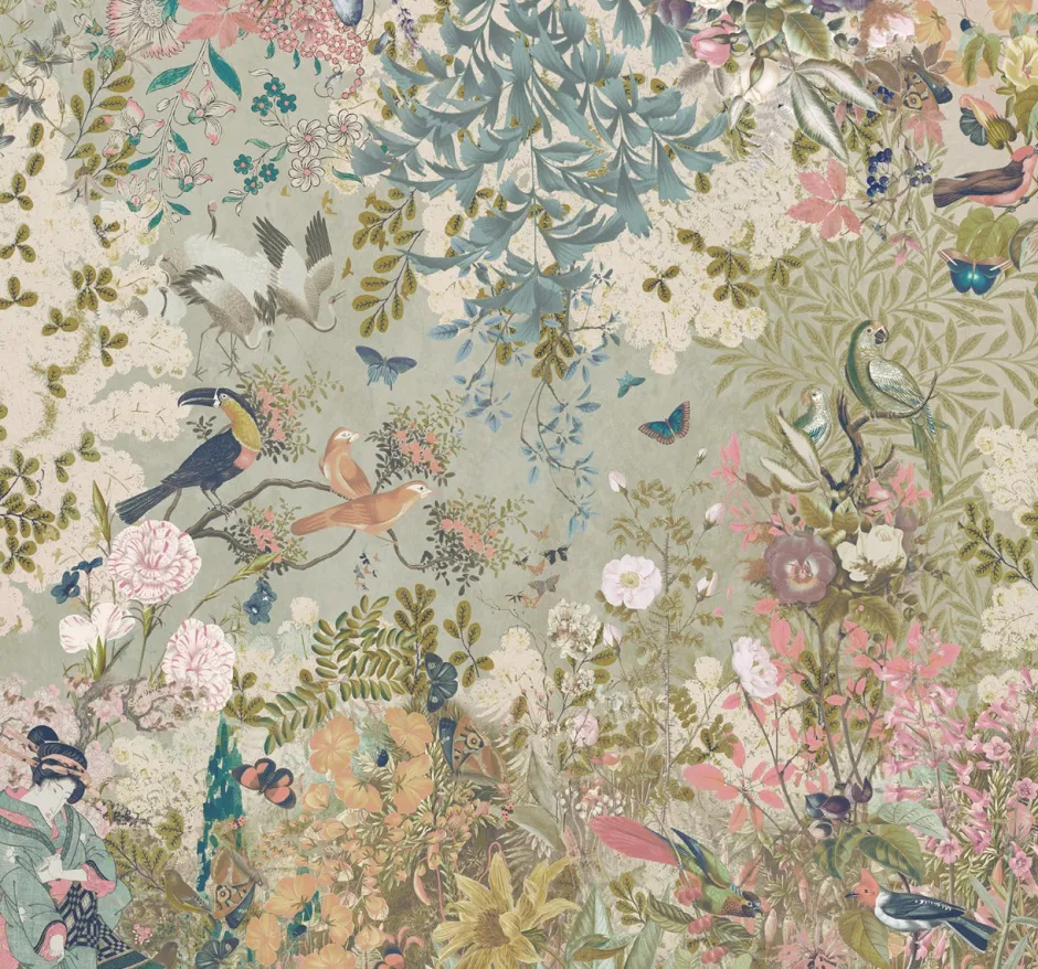 Behang Botanical Blossom Bloemen|Behang