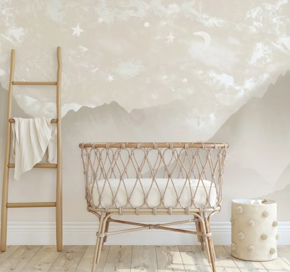 Sale Behang Desert animals | Background | Taupe Behang