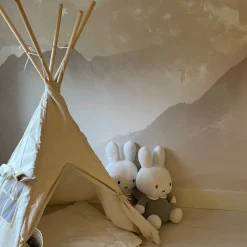 Sale Behang Desert animals | Background | Taupe Behang