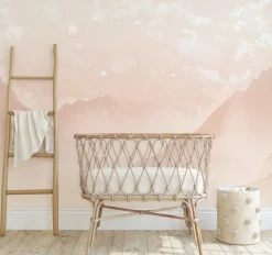 Clearance Behang Desert animals | Background | Roze Behang