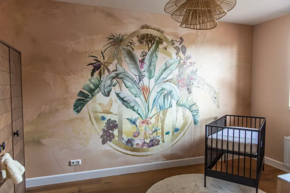 Behang Lola | Roze Dieren|Behang