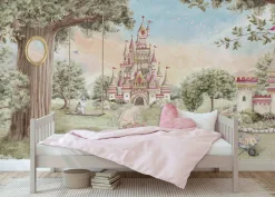 Behang Sprookjeskasteel Sprookjes|Behang