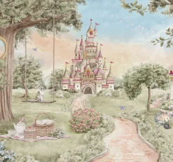 Behang Sprookjeskasteel Sprookjes|Behang