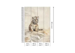 Outlet Behang Tijger | Circle of Life Collection Dieren|Behang