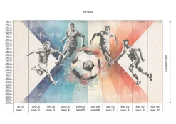 Online Behang voetbal | Mannen | Blauw Sport|Behang