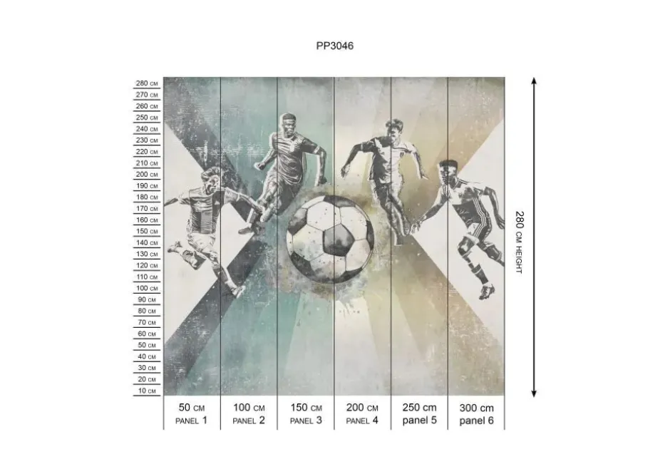 Discount Behang voetbal | Mannen | Groen Sport|Behang