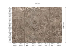 Discount Behang Wanderlust | Lichtbruin Behang