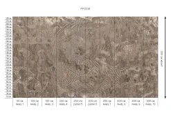 Discount Behang Wanderlust | Lichtbruin Behang