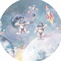 Outlet Behangcirkel Astronaut Behangcirkels