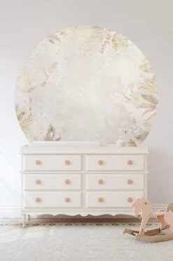 Clearance Behangcirkel Boho Feathers | 鈱€ 145 cm Behangcirkels