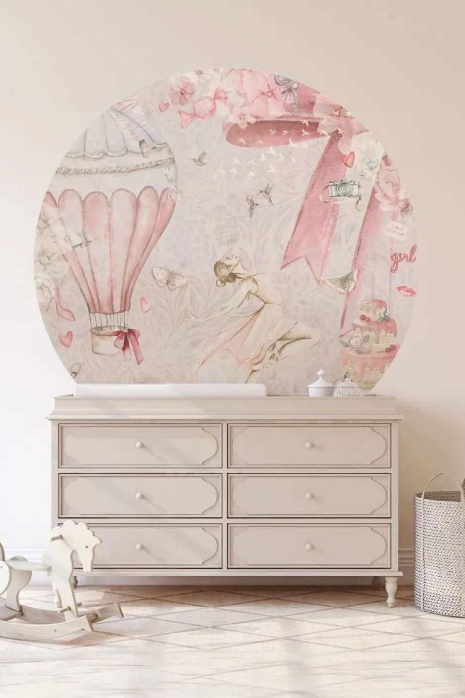 New Behangcirkel Elli | 鈱€ 145 cm Behangcirkels