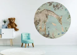 Best Behangcirkel Giraffe | Mint Behangcirkels