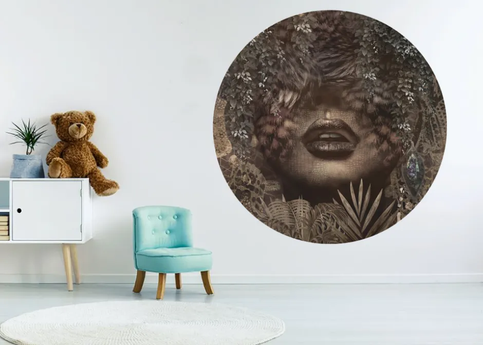 Best Behangcirkel Vrouw Behangcirkels