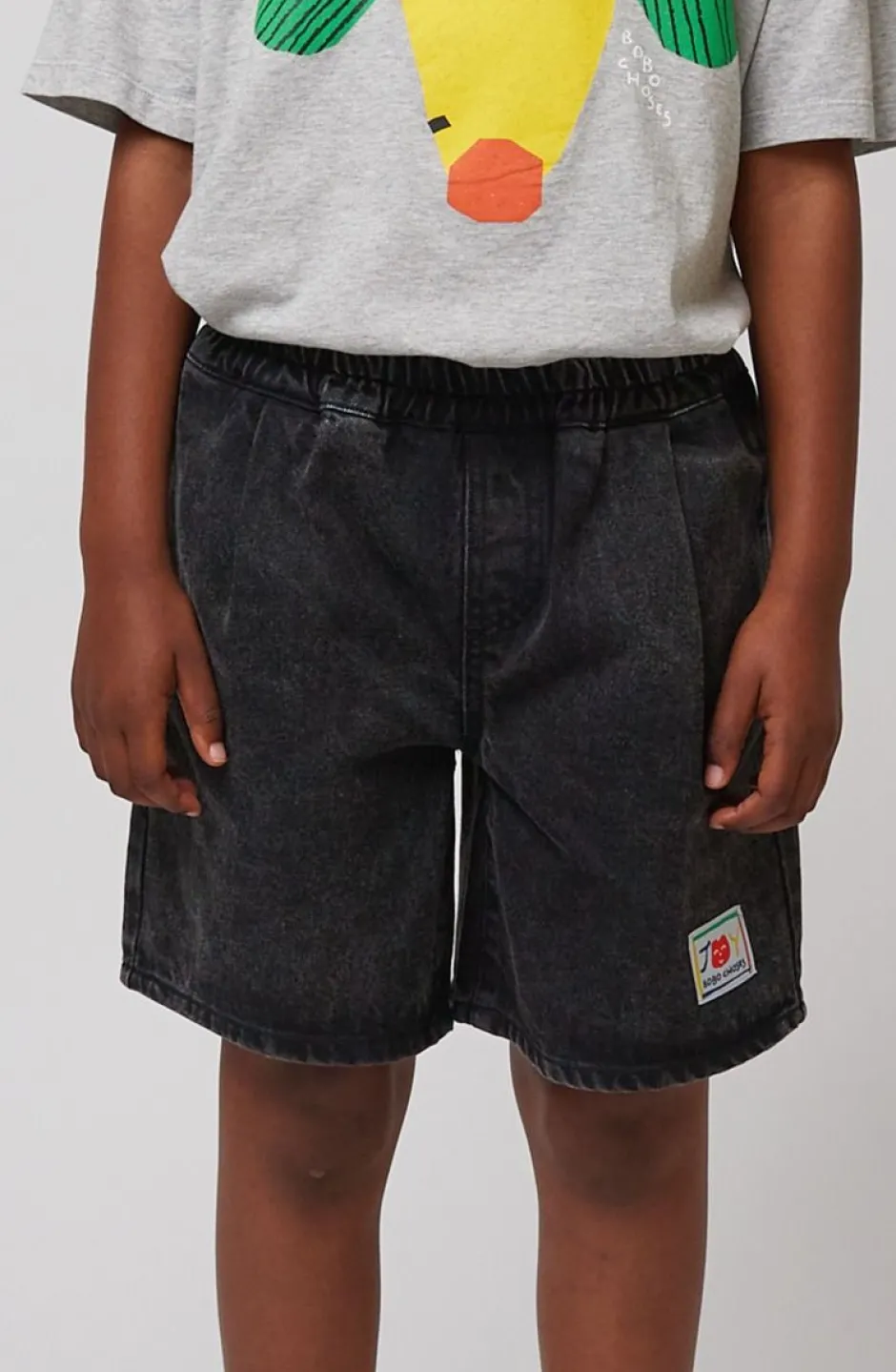Online Bermuda shorts Smiling | Black denim | Shorts|Shorts