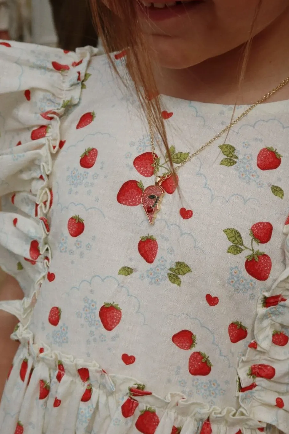 Online Bestie necklace | Cherry | Sieraden