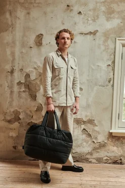 Outlet Big puffy weekend Bag Camill | Black | DAMES Tassen