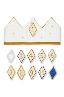 Discount Birthday crown with numbers | Oat milk | DAMES Overige Accessoires|Overige Accessoires