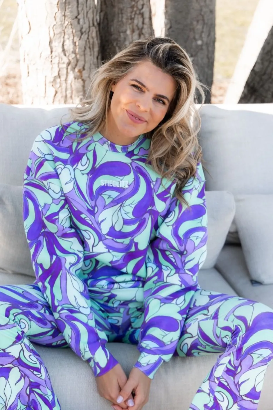 Blaise sweater | Mint | DAMES Co-ords|Vesten