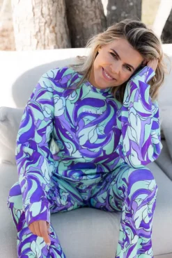 Blaise sweater | Mint | DAMES Co-ords|Vesten