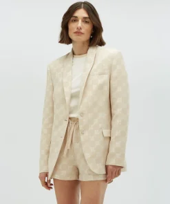 Discount Blazer Danea | Ecru | DAMES Blazers & Gilets