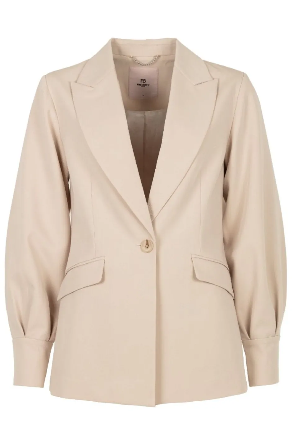 Clearance Blazer Lavina puff | Beige | DAMES Blazers & Gilets