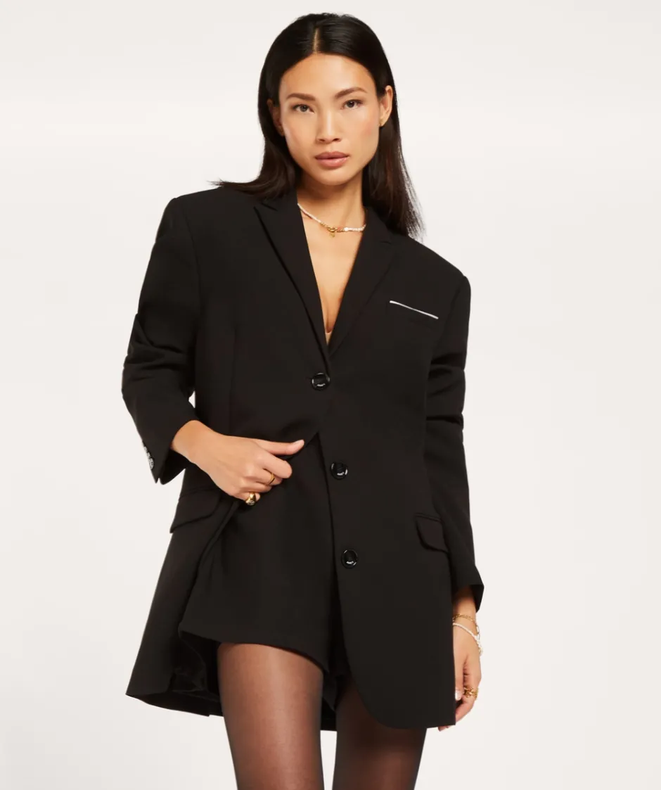 Discount Blazerdress Estrella | Black | DAMES Jurken