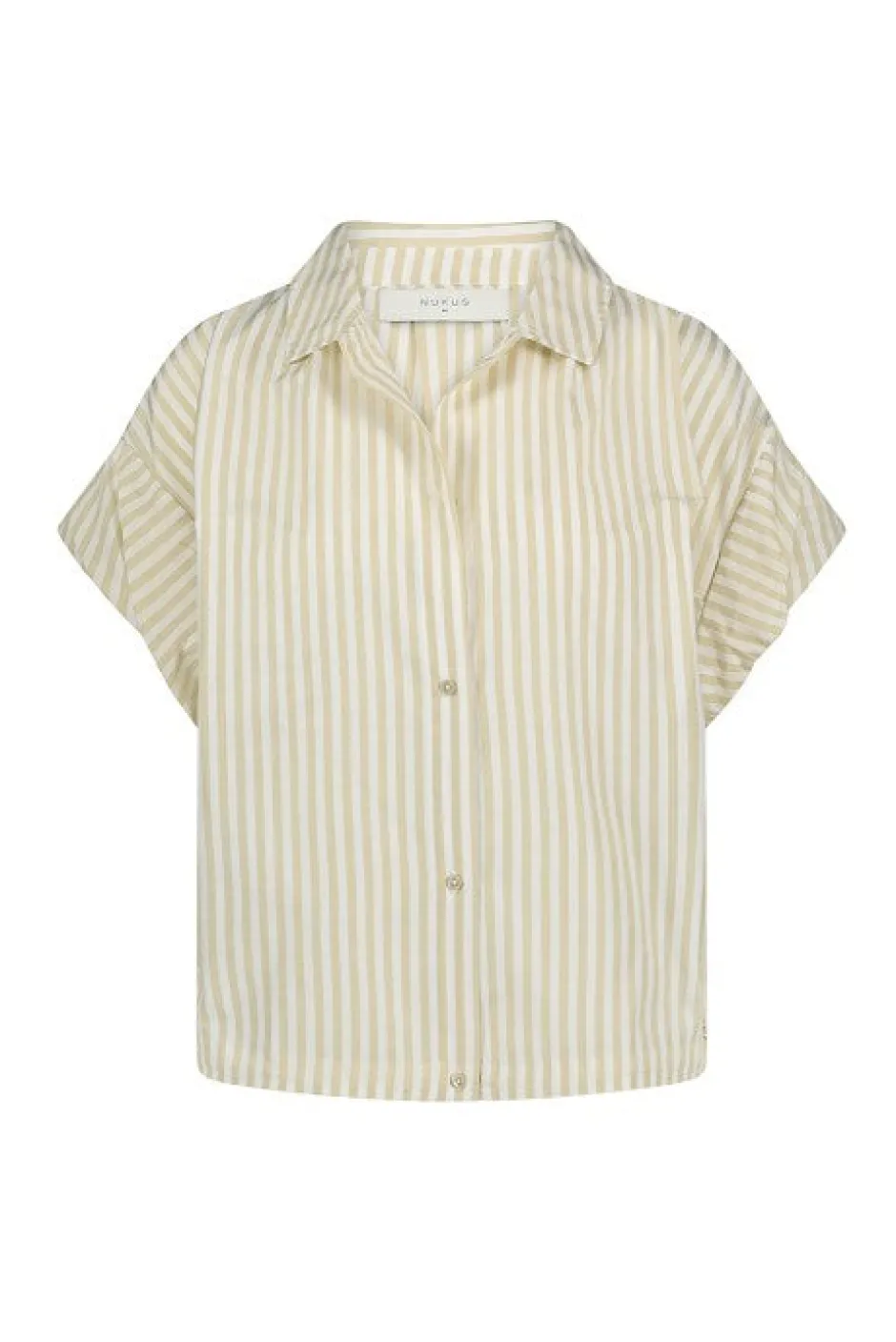 Hot Blouse Catalina stripes | Off-white/sand | DAMES Blouses