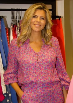 Discount Blouse Ellie | Multi flower | DAMES Co-ords|Blouses