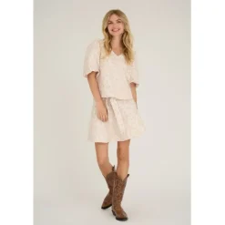 Online Blouse Jenna | Light sand | DAMES Blouses