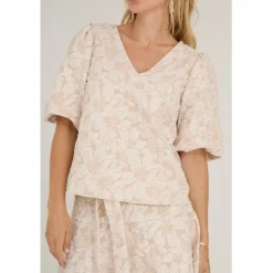 Online Blouse Jenna | Light sand | DAMES Blouses