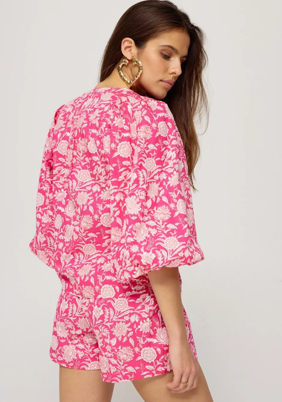 Outlet Blouse Lany | Flirty flower | Harper & Yve DAMES Co-ords|Vesten