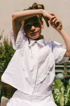 New Blouse Santel | White | DAMES Co-ords|Co-ords