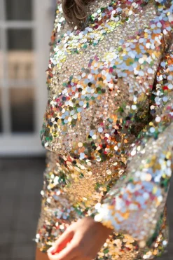 Online Blouse Sparkle | Multi print | DAMES Co-ords|Blouses