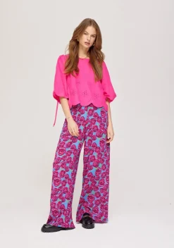 Outlet Broek Riley | Iconic rose | Harper & Yve DAMES Co-ords|Broeken