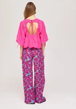 Outlet Broek Riley | Iconic rose | Harper & Yve DAMES Co-ords|Broeken