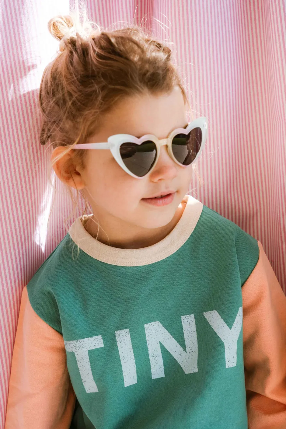 Sale Color block sweatshirt | Emerald | Truien & Vesten|Truien & Vesten