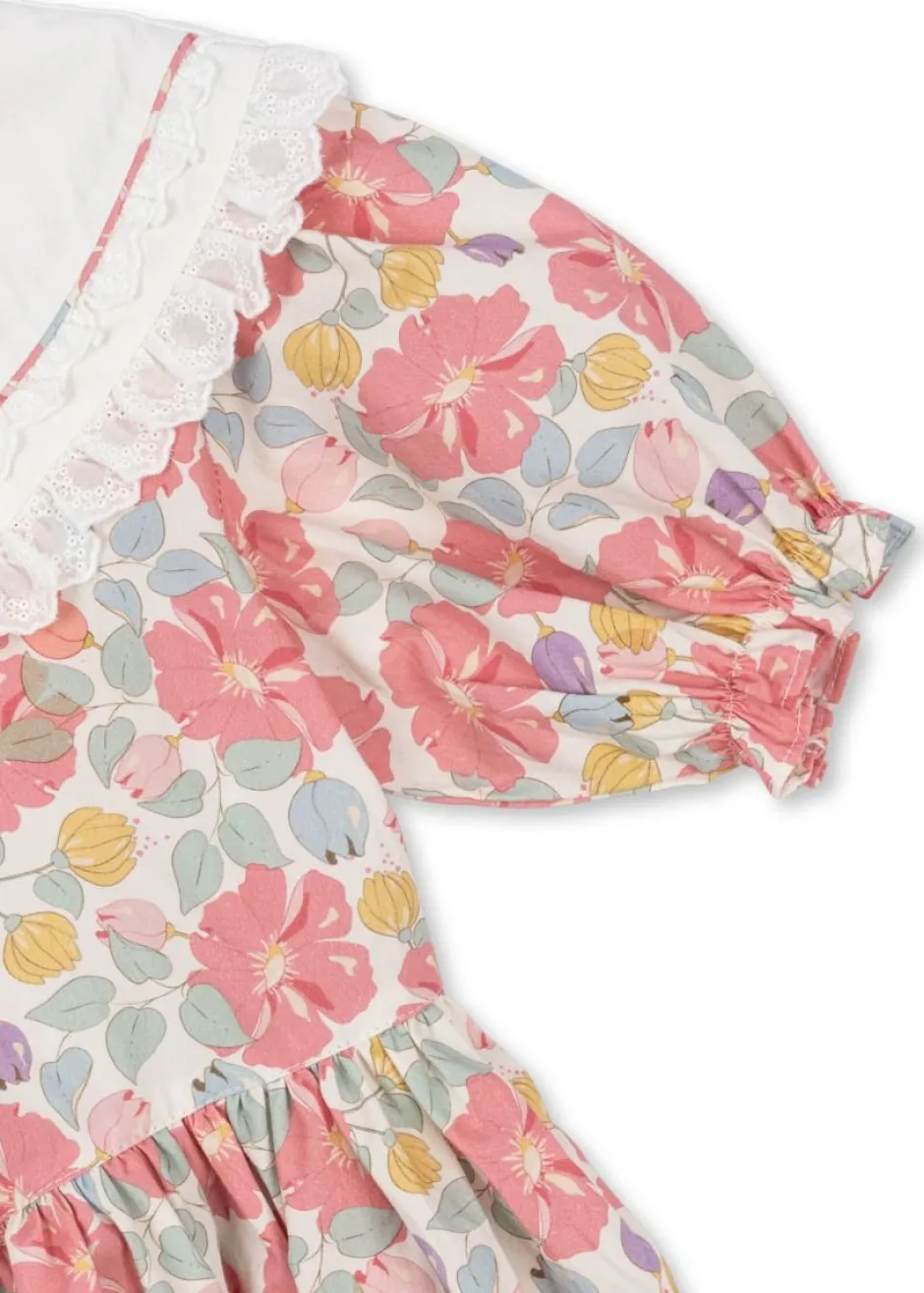 Hot Dress coeur collar gots | Fleur anglaise | DAMES Jurken & Salopettes|Jurken