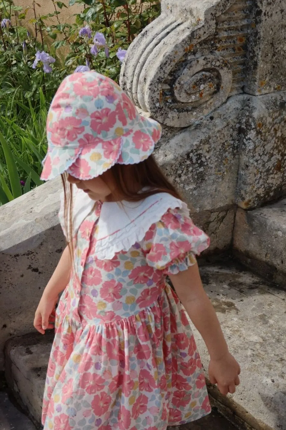 Hot Dress coeur collar gots | Fleur anglaise | DAMES Jurken & Salopettes|Jurken