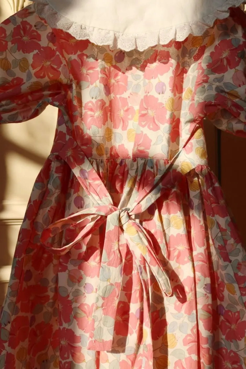 Hot Dress coeur collar gots | Fleur anglaise | DAMES Jurken & Salopettes|Jurken