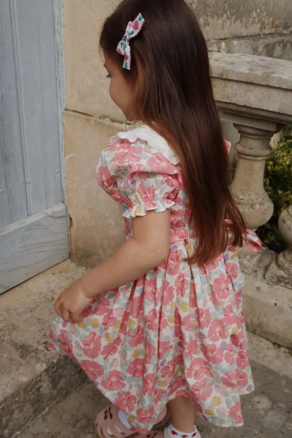 Hot Dress coeur collar gots | Fleur anglaise | DAMES Jurken & Salopettes|Jurken