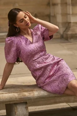 Discount Dress Daantje | Pink | DAMES Jurken