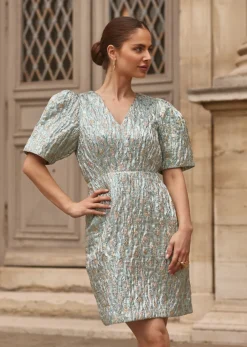 Hot Dress Daantje | Sea green | DAMES Jurken