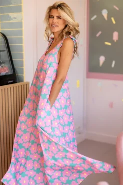 Online Dress Flirty Flower | Studio DAMES Jurken|Snøpskes