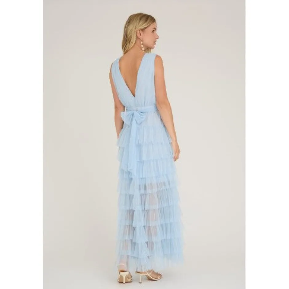 Discount Dress Miranda | Light blue | DAMES Jurken